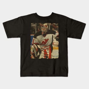 Jean Francois Damphousse, 2002 in New Jersey Devils (2.45 GAA) Kids T-Shirt